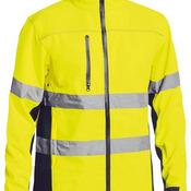 Bisley TAPED HI VIS SOFT SHELL JACKET BJ6059T